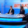 “Marijana Andric in a debate on business climate with vice president Kocho Angjushev”